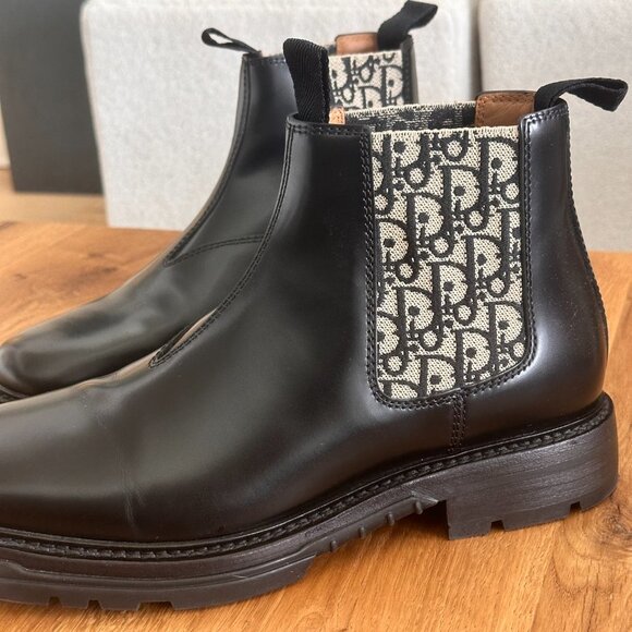 DIOR CHELSEA MEN BOOT LEATHER CALF - Picture 2 of 14